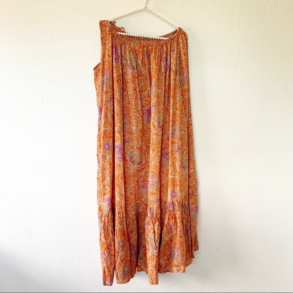 Zara Floral Printed Asymmetric One Shoulder Dress - Picture 7 of 12